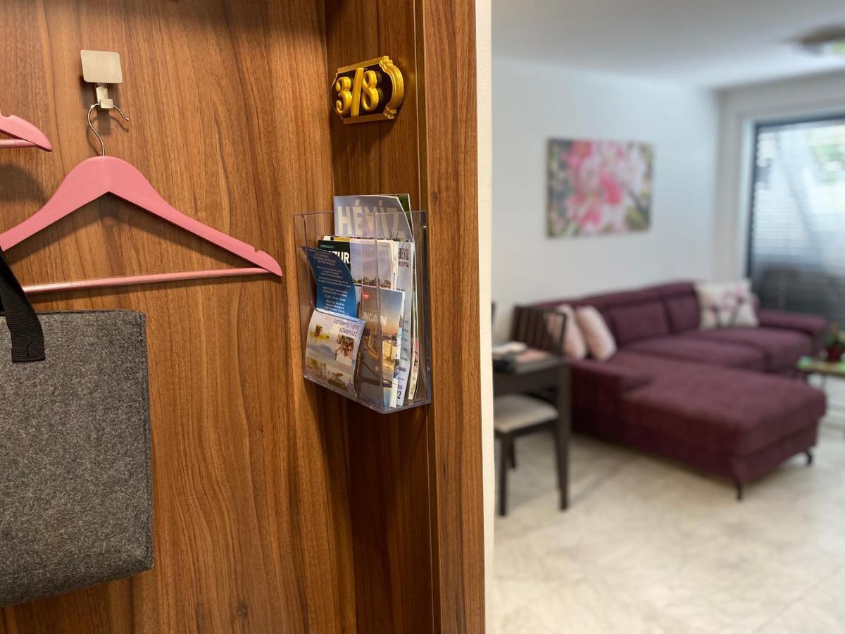 Lilie Appartement In Heviz Mit Tiefgarage, New And Modern Ngoại thất bức ảnh